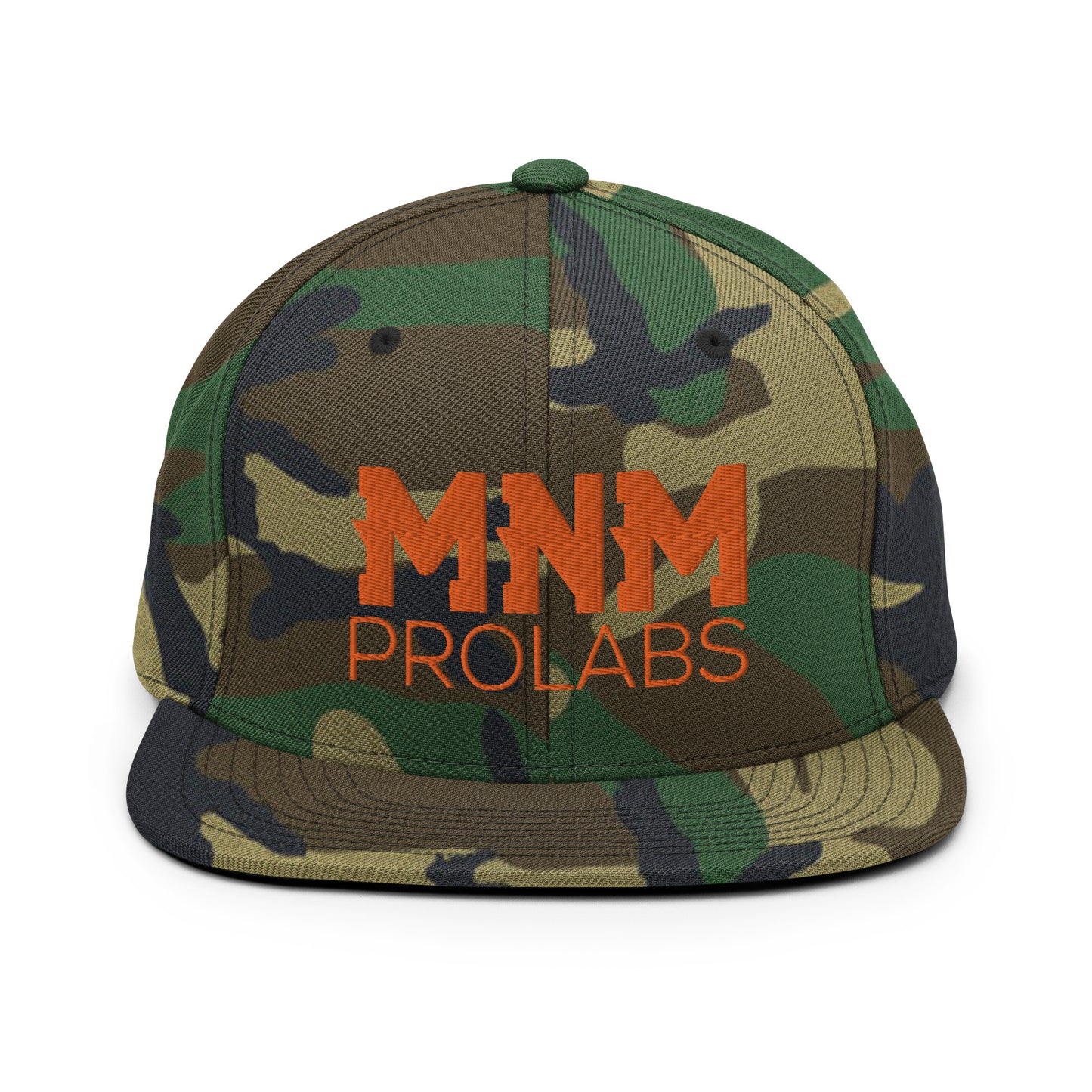 MNM Snapback Hat - Fire Orange