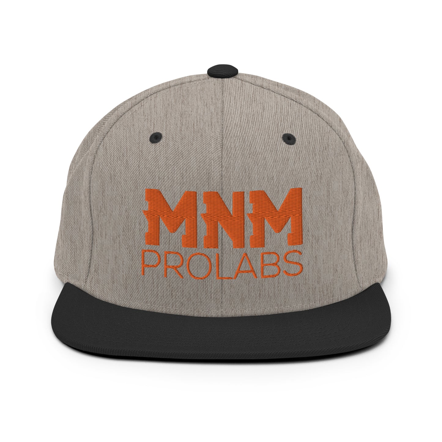 MNM Snapback Hat - Fire Orange