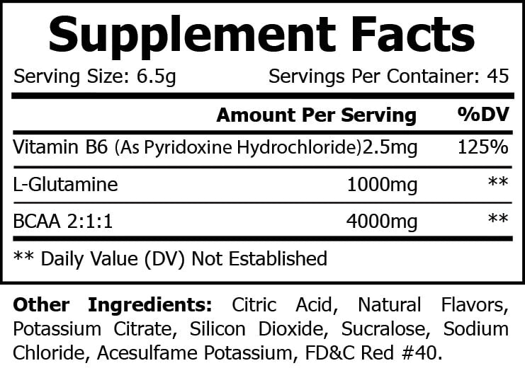 RANK-UP BCAA - Fruit Punch